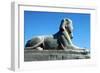 A Sphinx from the Avenue of Sphinxes, Temple Sacred to Amun Mut and Khons, Luxor, Egypt, C370 Bc-CM Dixon-Framed Photographic Print