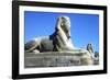 A Sphinx from the Avenue of Sphinxes, Temple Sacred to Amun Mut and Khons, Luxor, Egypt, C370 Bc-CM Dixon-Framed Photographic Print