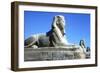A Sphinx from the Avenue of Sphinxes, Temple Sacred to Amun Mut and Khons, Luxor, Egypt, C370 Bc-CM Dixon-Framed Photographic Print