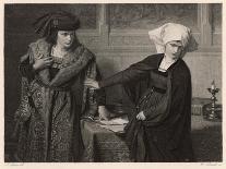 Measure for Measure, Isabella Reject's Angelo's Dishonourable Suggestion-A. Spiess-Mounted Art Print