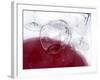 A Spilt Glass of Red Wine-null-Framed Photographic Print