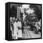 A Spirit Chair, Funeral Pageant of a Wealthy Man, Nanking (Nanjin), China, 1906-null-Framed Stretched Canvas