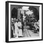 A Spirit Chair, Funeral Pageant of a Wealthy Man, Nanking (Nanjin), China, 1906-null-Framed Photographic Print