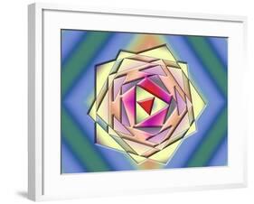 A Splash of Color 2-Art Deco Designs-Framed Giclee Print