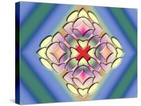 A Splash of Color 5-Art Deco Designs-Stretched Canvas