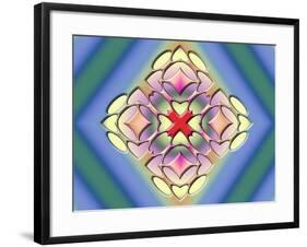 A Splash of Color 5-Art Deco Designs-Framed Giclee Print