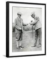 A Splendid Long Putt Deserves a Dime-null-Framed Photo