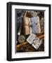 A Split-Cane Fly Rod and Traditional Fly-Fishing Equipment Beside a Trout Lake in North Wales, UK-John Warburton-lee-Framed Photographic Print