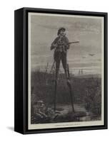 A Sportsman of the Landes (France)-Frank Dadd-Framed Stretched Canvas