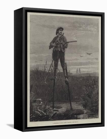 A Sportsman of the Landes (France)-Frank Dadd-Framed Stretched Canvas