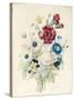 A Spray of Flowers Including a Rose-Caroline Adrien-Stretched Canvas