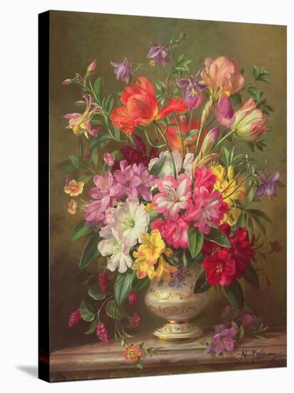 A Spring Floral Arrangement, 1996-Albert Williams-Stretched Canvas
