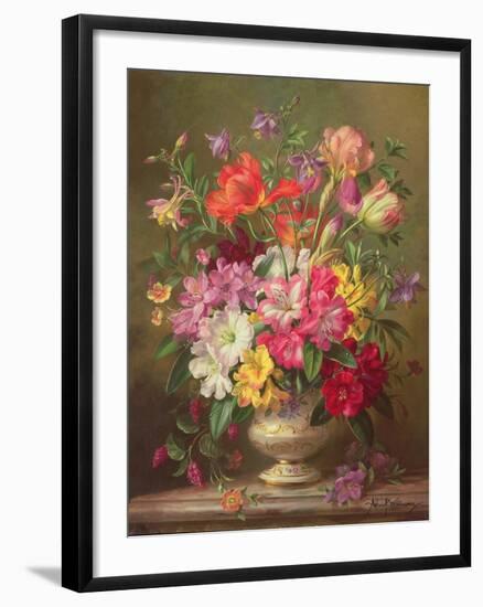 A Spring Floral Arrangement, 1996-Albert Williams-Framed Giclee Print