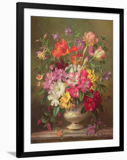 A Spring Floral Arrangement, 1996-Albert Williams-Framed Giclee Print