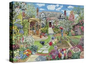 A Spring Garden-Trevor Mitchell-Stretched Canvas