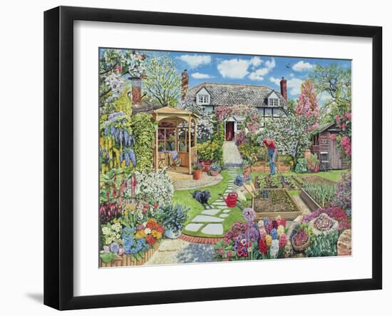 A Spring Garden-Trevor Mitchell-Framed Giclee Print