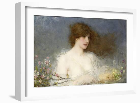 A Spring Idyll. 1901-George Henry Boughton-Framed Giclee Print