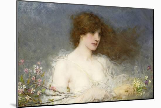 A Spring Idyll. 1901-George Henry Boughton-Mounted Giclee Print