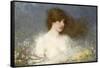 A Spring Idyll. 1901-George Henry Boughton-Framed Stretched Canvas