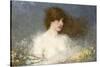 A Spring Idyll. 1901-George Henry Boughton-Stretched Canvas