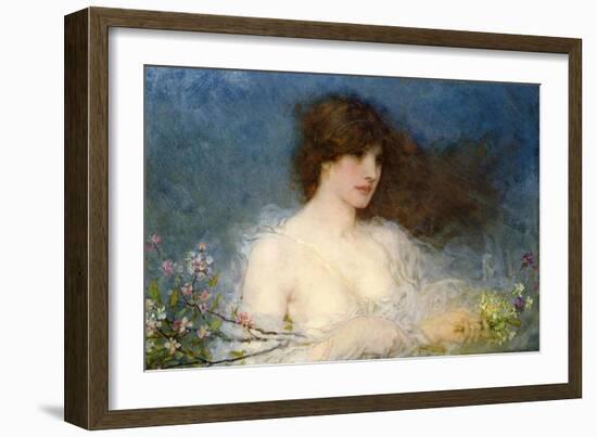 A Spring Idyll, 1901-George Henry Boughton-Framed Giclee Print