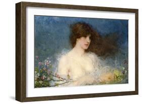 A Spring Idyll, 1901-George Henry Boughton-Framed Giclee Print