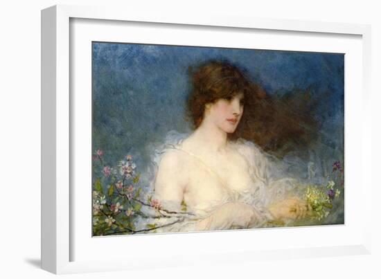 A Spring Idyll, 1901-George Henry Boughton-Framed Giclee Print