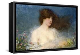 A Spring Idyll, 1901-George Henry Boughton-Framed Stretched Canvas