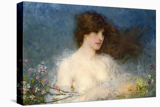 A Spring Idyll, 1901-George Henry Boughton-Stretched Canvas