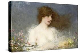 A Spring Idyll, 1901-George Henry Boughton-Stretched Canvas