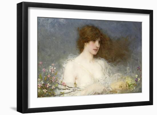 A Spring Idyll, 1901-George Henry Boughton-Framed Giclee Print