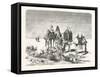 A Spring in the Desert, Egypt, 1879-null-Framed Stretched Canvas