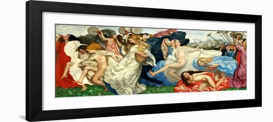 A Spring Revel, 1916 (Oil on Canvas)-Robert Anning Bell-Framed Giclee Print