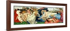 A Spring Revel, 1916 (Oil on Canvas)-Robert Anning Bell-Framed Giclee Print