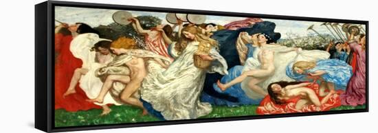 A Spring Revel, 1916 (Oil on Canvas)-Robert Anning Bell-Framed Stretched Canvas