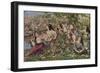 'A Spring Roundelay', 1910 (1935)-Edward Atkinson Hornel-Framed Giclee Print