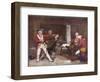 A Spy is Captured-J. Seymour Lucas-Framed Art Print