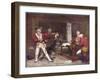 A Spy is Captured-J. Seymour Lucas-Framed Art Print