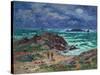 A Squall, Finistere, 1911-Henry Moret-Stretched Canvas