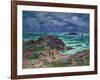 A Squall, Finistere, 1911-Henry Moret-Framed Giclee Print