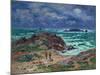 A Squall, Finistere, 1911-Henry Moret-Mounted Giclee Print