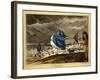 A Squall, Pub. H Humphrey, London, 1810-James Gillray-Framed Giclee Print