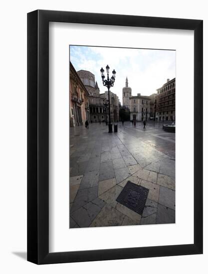 A Square in Central Valencia, Valencia, Spain, Europe-David Pickford-Framed Photographic Print
