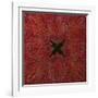 A Square Jamawar Shawl-null-Framed Giclee Print