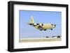 A Sroyal Saudi Air Force C-130H-30 Hercules Landing at Konya Air Base-Stocktrek Images-Framed Photographic Print