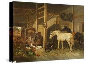 A Stable Interior-Joseph Clark-Stretched Canvas