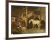 A Stable Interior-Joseph Clark-Framed Giclee Print