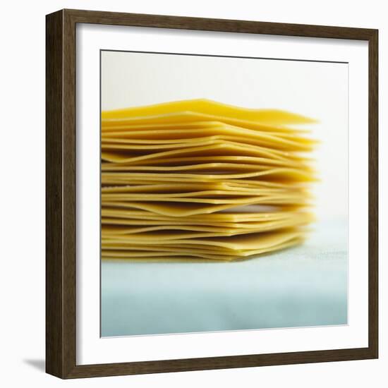 A Stack of Lasagne Sheets-Dave King-Framed Photographic Print