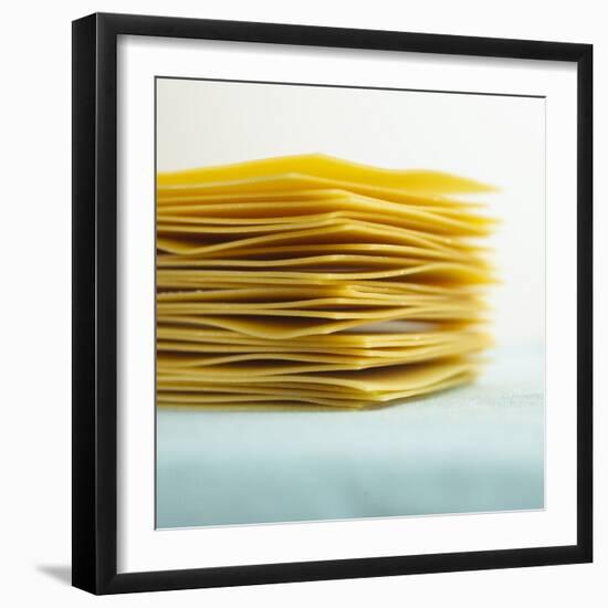 A Stack of Lasagne Sheets-Dave King-Framed Photographic Print