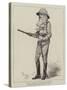 A Staff Officer in Full Soudan Uniform-Frederic Villiers-Stretched Canvas